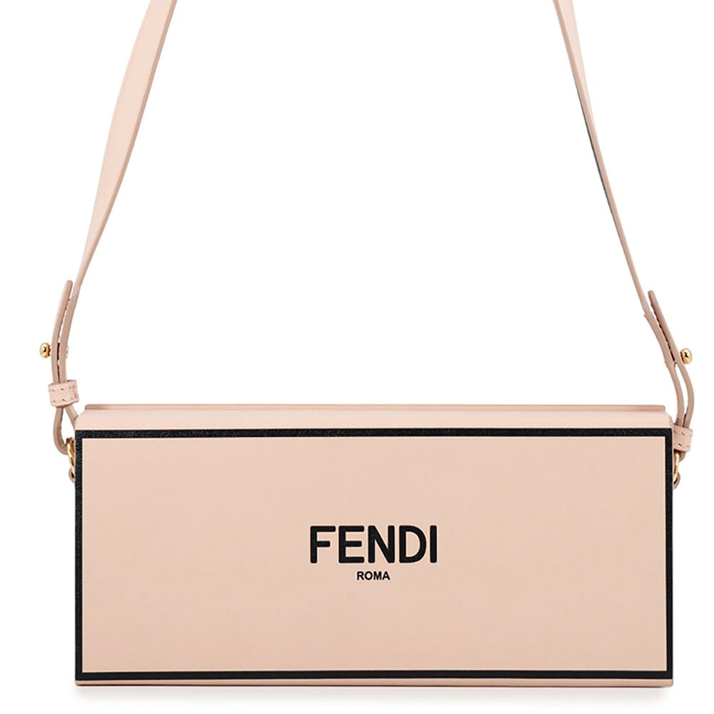 Fendi Shoulder Bag Horizontal Leather